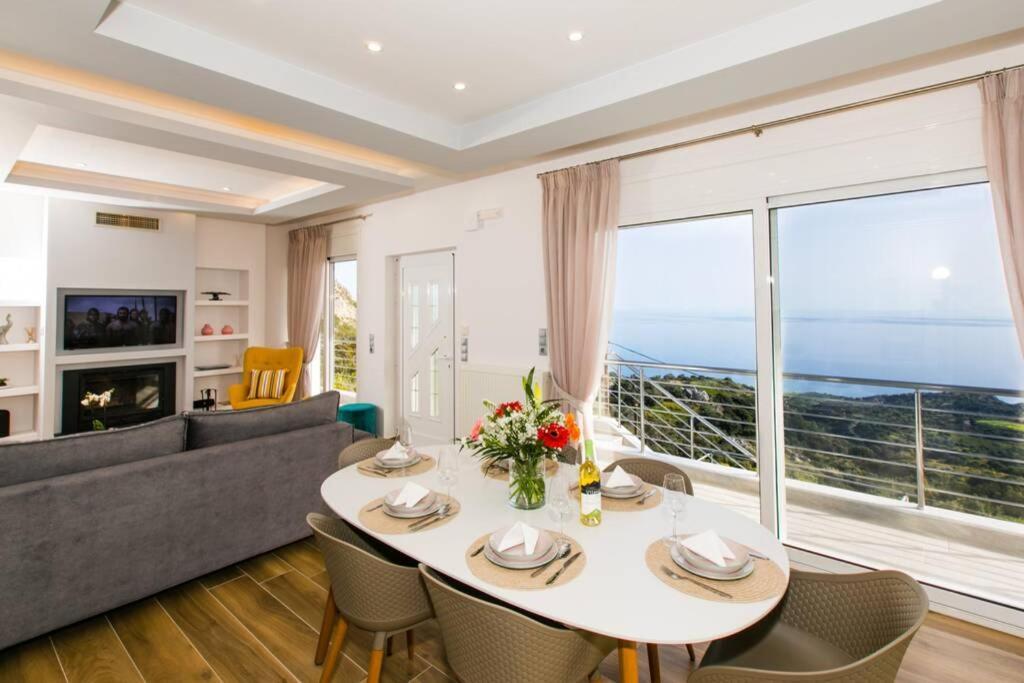 Vila Chrysi'S Ocean View Retreat Kerames Exteriér fotografie