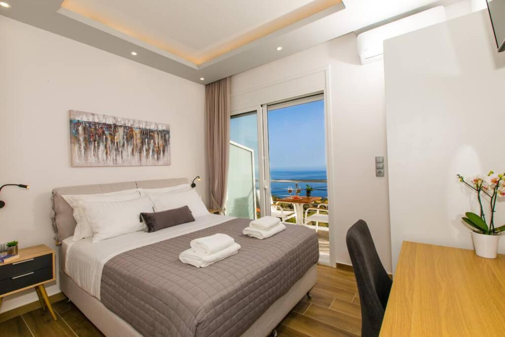 Vila Chrysi'S Ocean View Retreat Kerames Exteriér fotografie