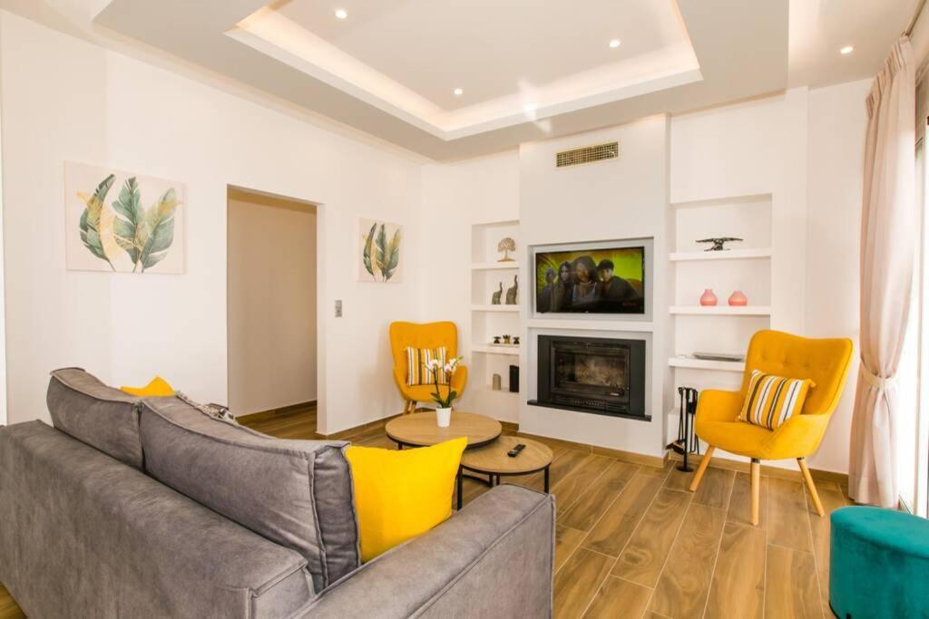 Vila Chrysi'S Ocean View Retreat Kerames Exteriér fotografie